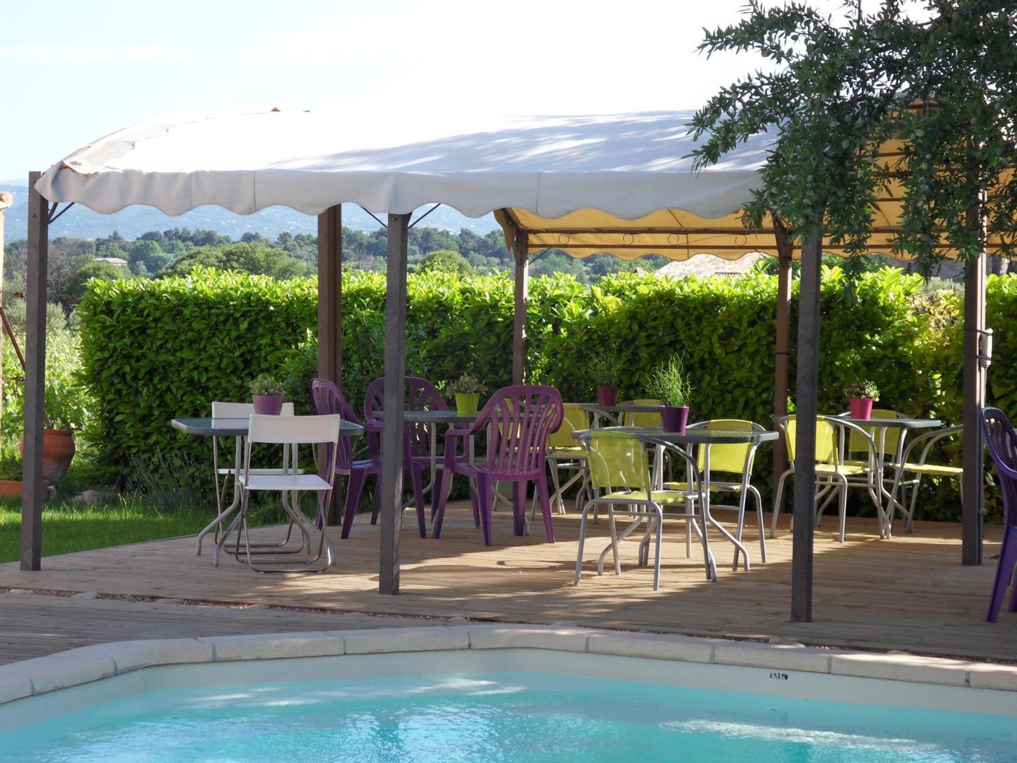 Le Jardin D'Ivana Chambres D'Hotes B&B Avec Piscine Chauffee Oppède Exterior foto