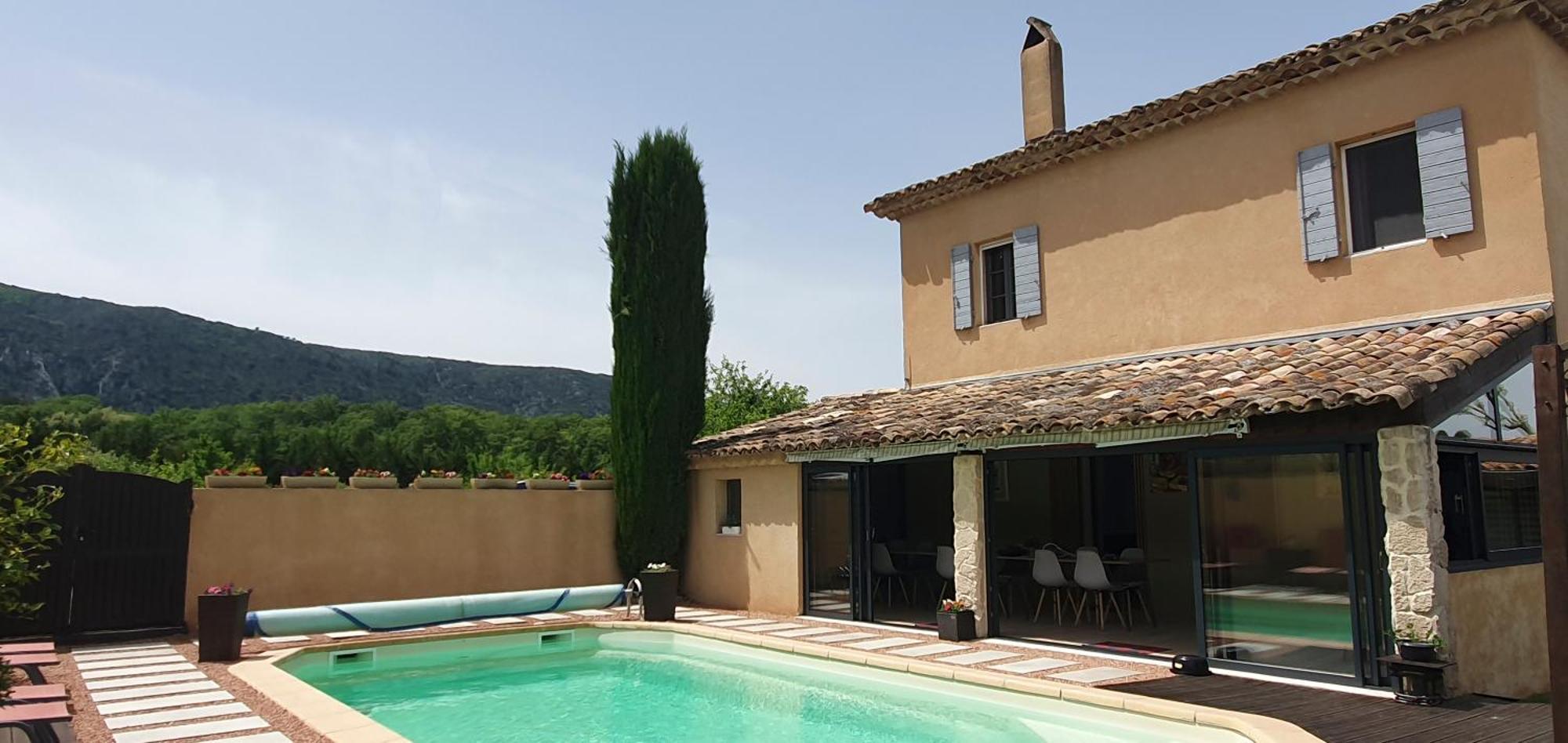 Le Jardin D'Ivana Chambres D'Hotes B&B Avec Piscine Chauffee Oppède Exterior foto